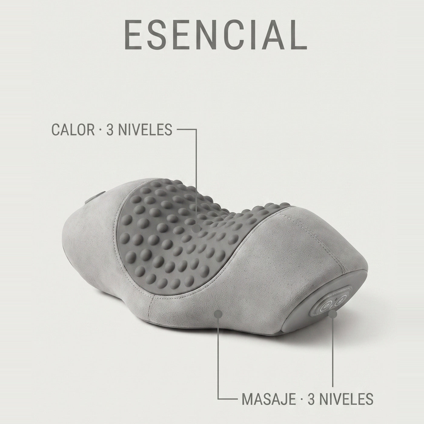 Esencial: Calor y masaje por vibración