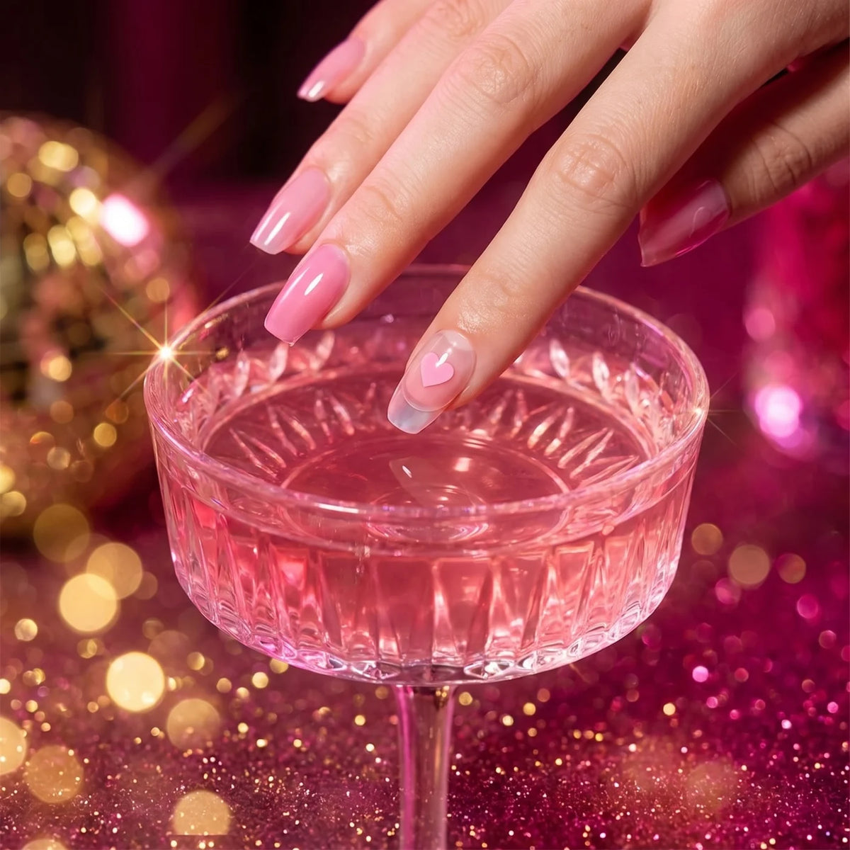 Pegatinas de uñas que cambian de color en la bebida · 10 pegatinas, moja